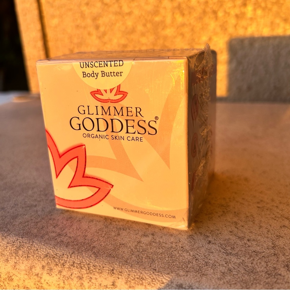 Glimmer Goddess Organic Whipped Body Butters 8 oz. Factory Sealed Skin Care NIB